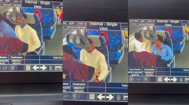 Metro train mein chudai karte gf-bf ki Desi Sex Video