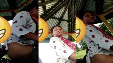 GF ko godi mein bitha kar liya hot outdoor chudai ka maza