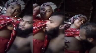 Patni ke juicy boobs suck karte husband ne banaya Porn MMS