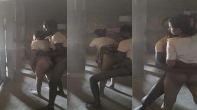 Jhopad-patti mein banaya biwi sang chudai wala Desi Sex MMS