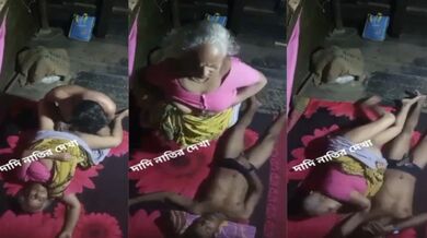 Bangla dadi-pote ki chudai wala homemade Bengali Sex MMS