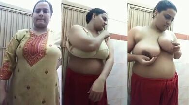 Nangi hoke apna Nude MMS banati big boobs Punjabi Bhabhi