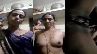 Saree utaar kar nangi hoti hot Tamil housewife ka Nude MMS