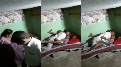 Gaon ke miya-biwi ki chudai wali hot Village Sex MMS Video