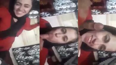 Sexy Punjabi girlfriend ke ghar jaake usse lund chuswaya