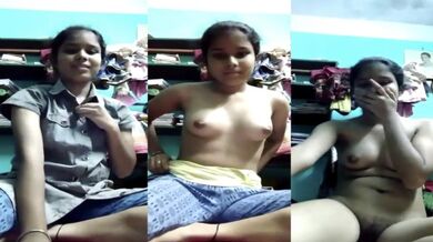 Kapde utaar kar nangi hoti college girl ka Nude MMS Clip