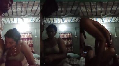 Bedroom mein Chudai MMS banate Punjabi village miya-biwi