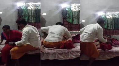 Punjabi village husband-wife ne bedroom mein ki hot chudai