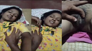 Bengali sexy wife ke boobs daba kar MMS banata uska husband