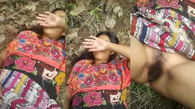 Jungle mein chudai ke baad banaya girlfriend ka Desi Sex MMS