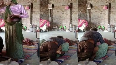 Rajasthani husband-wife ki erotic chudai recording
