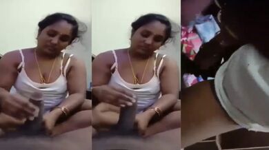Lund hila kar chut chudwati Indian Aunty ki Sex Video