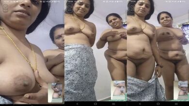 Yaar ke sath video call par randipana karti desi sexy aunties