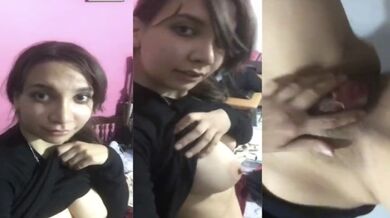 Juicy boobs aur sexy chut dikhati Delhi girl ka Desi Nude Short